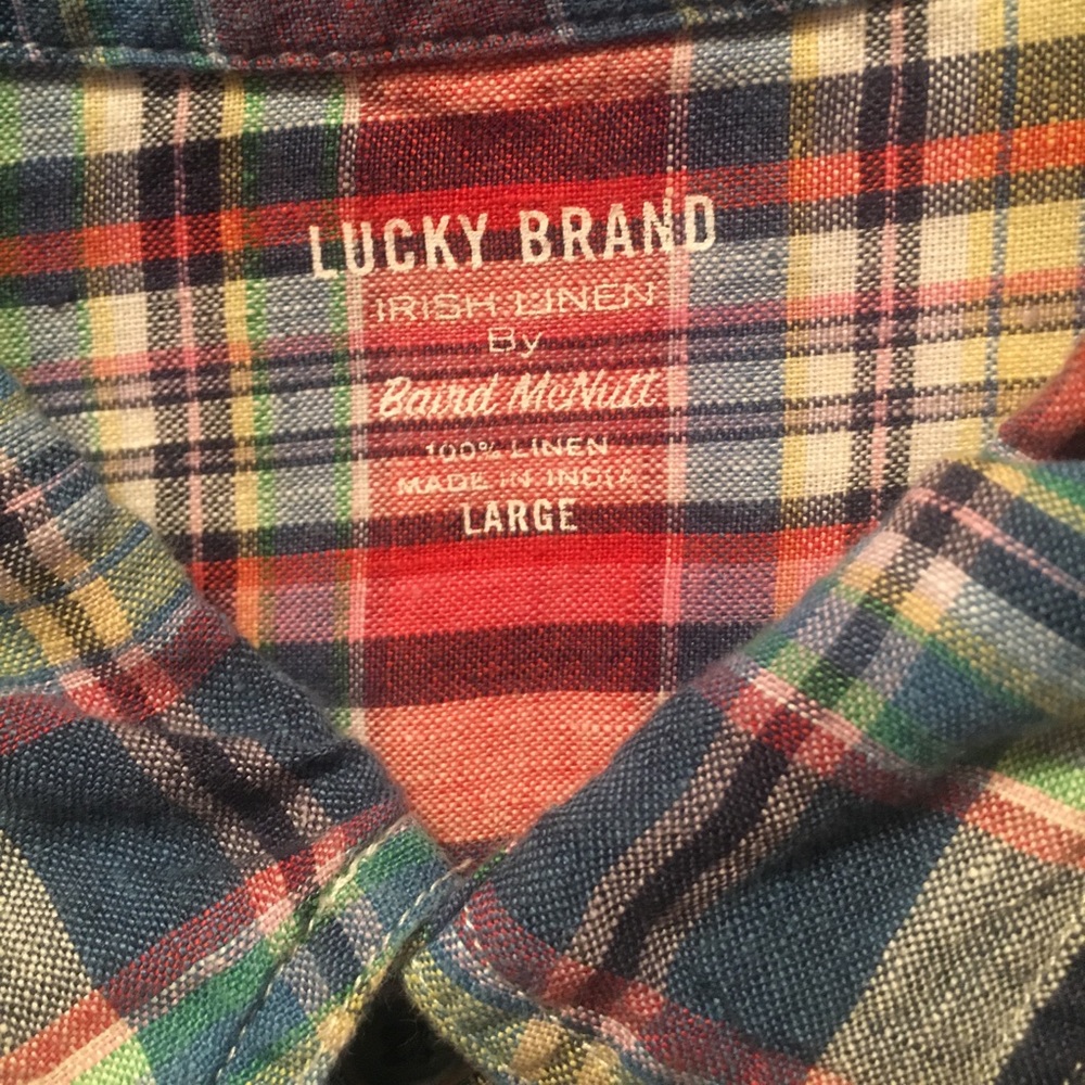 Lucky Brand Irish Linen Shirt